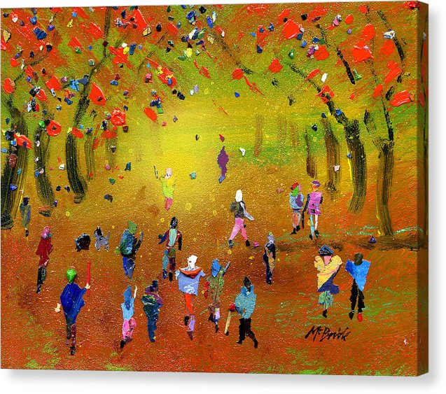 Autumn Amble - Canvas Print © Neil McBride 2019