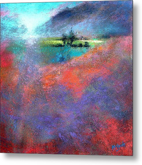 Bright Light landscape art prints on metal