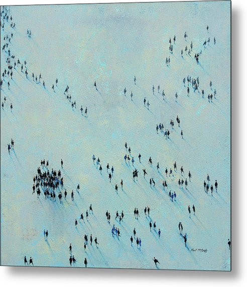 Metal prints featuring a crowd of people © Neil McBride 2020