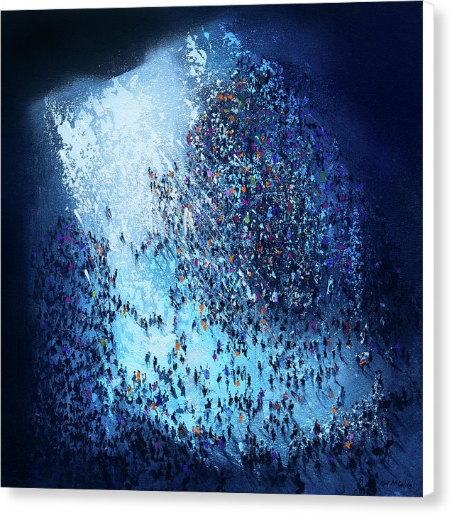 Crowd Out Of Concert - Canvas Prints.