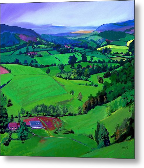 Dales Patchwork - Metal Print