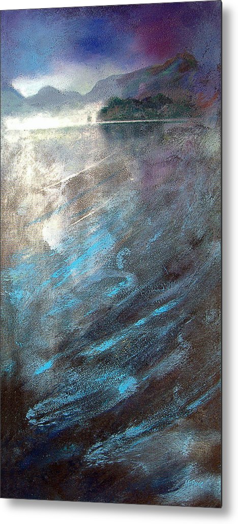 Derwentwater Mist - Metal Print - Neil McBride Art