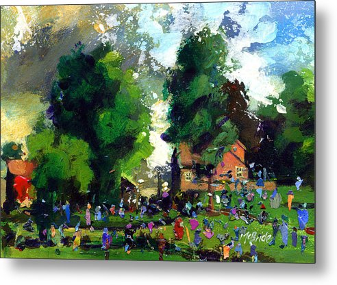 Garden Party - Metal Prints