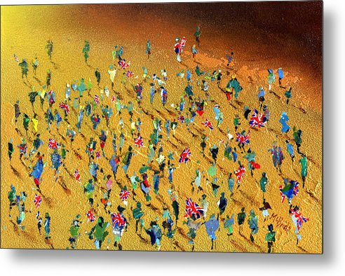 Gold Rush - Metal Print