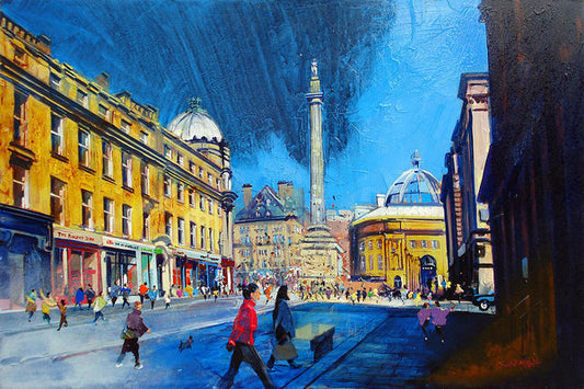 Grey Street Newcastle - Art Print - Neil McBride Art