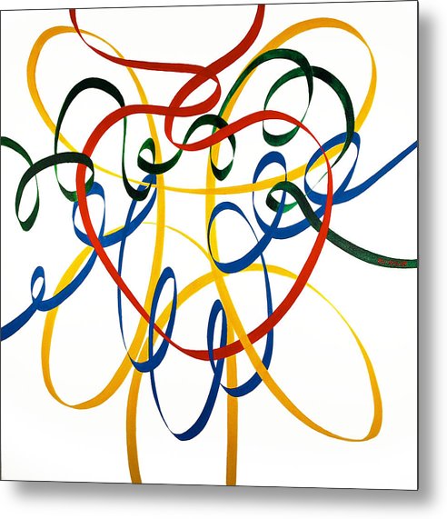 Heart Strings - Metal Print