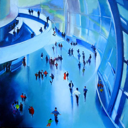 The Sage, Gateshead - Original art on canvas - Neil McBride Art