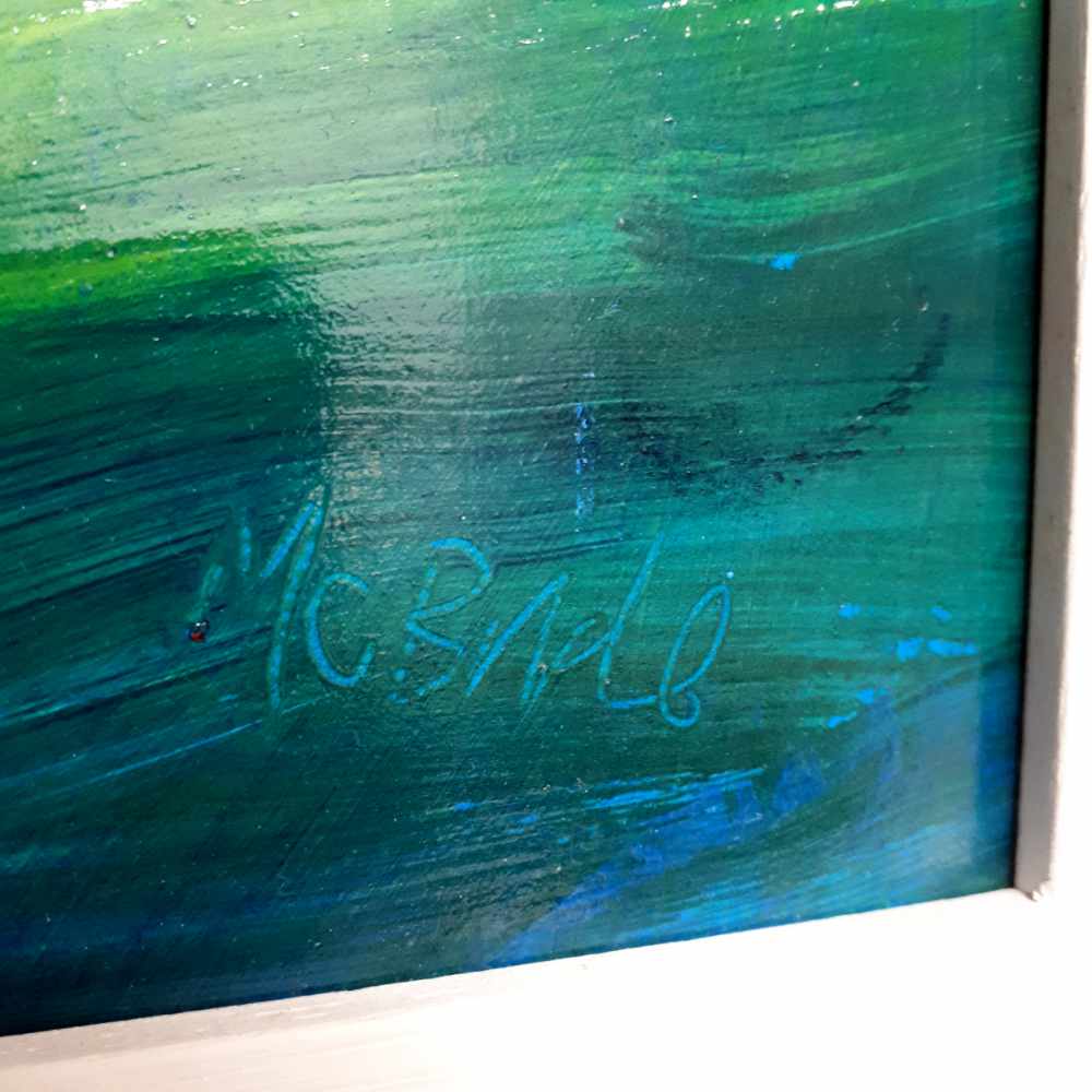Painting signed by Neil McBride