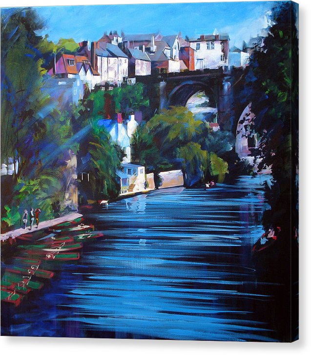 Knaresborough Viaduct - Canvas Print © Neil McBride 2019