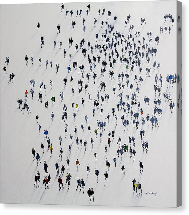 Long Shadows, Short Days on a canvas print © Neil McBride 2019