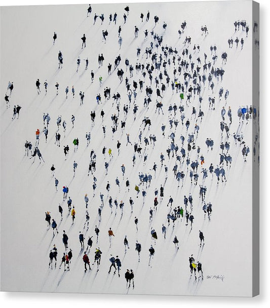 Long Shadows, Short Days on a canvas print © Neil McBride 2019
