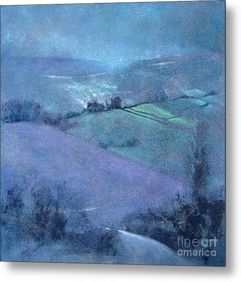 Moorland Highlights - Metal Print