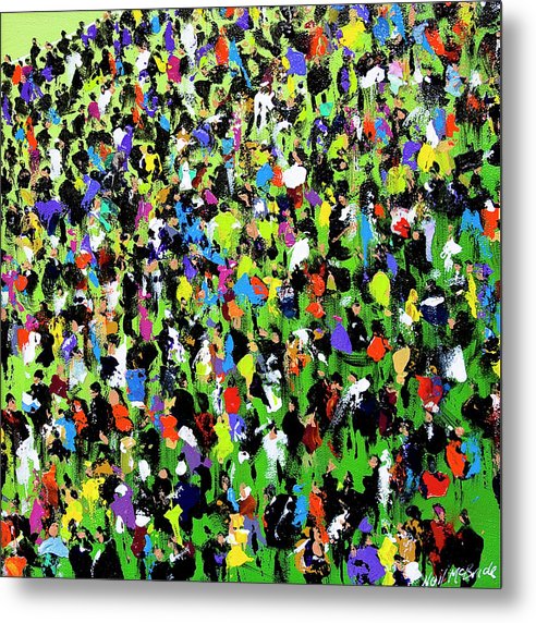 Race Meeting II - Metal Print