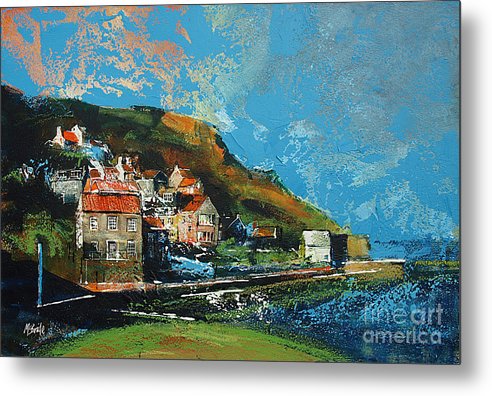 Runswick Bay art. © Neil McBride 2018