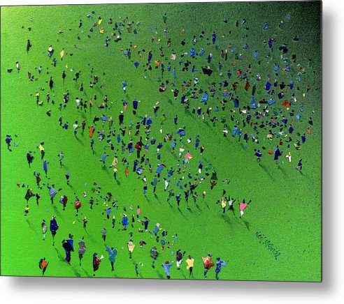 Sports Day - Metal Print