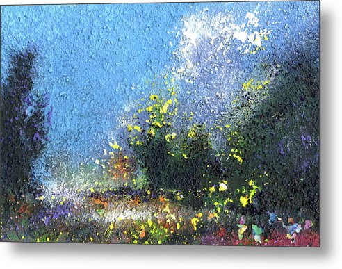 Summer Walk - Metal Print